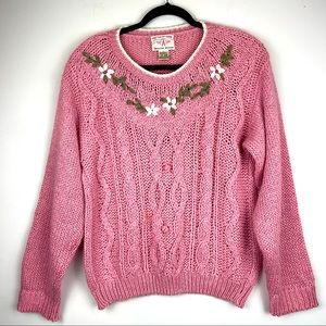 Vintage Y2K Handmade Sweater Cottagecore American Weekend